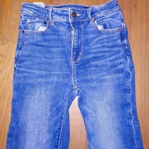 American Eagle 00 blue flare jeans